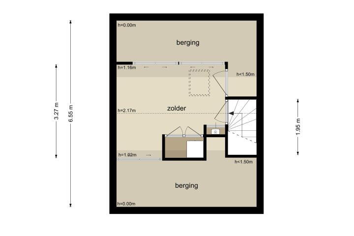 Plattegrond – Johannes Kamphuisstraat 1, Vriezenveen