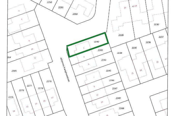 Plattegrond – Johannes Kamphuisstraat 1, Vriezenveen