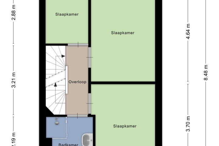 Plattegrond – Johan van Groesbeekstraat 5, Heumen