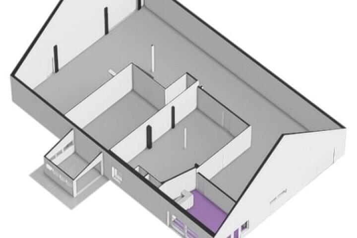 Plattegrond – Joh Poststraat 19, Nieuwlande