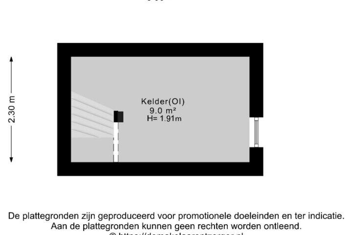 Plattegrond – Joh Poststraat 19, Nieuwlande