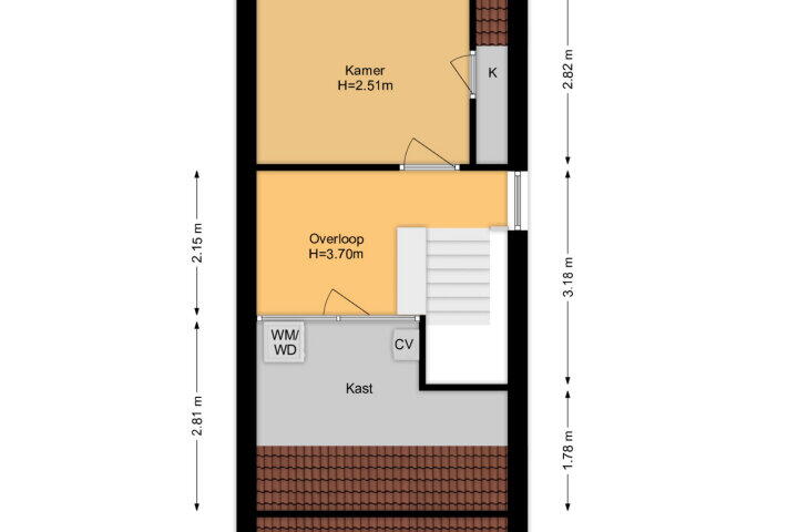 Plattegrond – Jonagoldhof 21, Zoetermeer