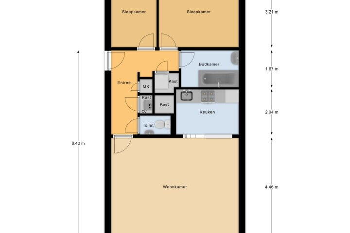 Plattegrond – Jongmansweg 46, Heerlen