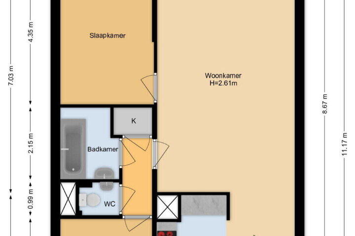 Plan – Jonkerbos 15, Zoetermeer