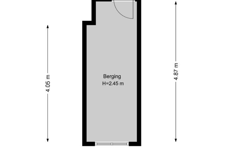 Plattegrond – Joos Banckersweg 6 1, Amsterdam