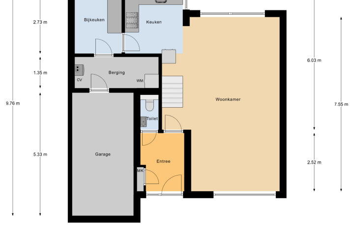 Plattegrond – Josine Reulinglaan 29, Vlissingen