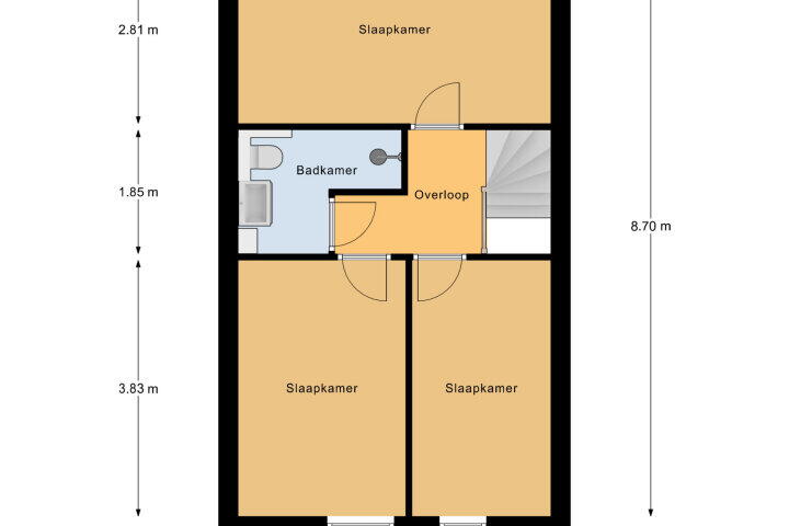 Plattegrond – Josine Reulinglaan 29, Vlissingen