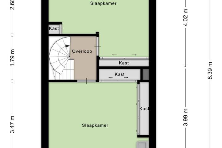 Plattegrond – Joubertstraat 63, Den Helder