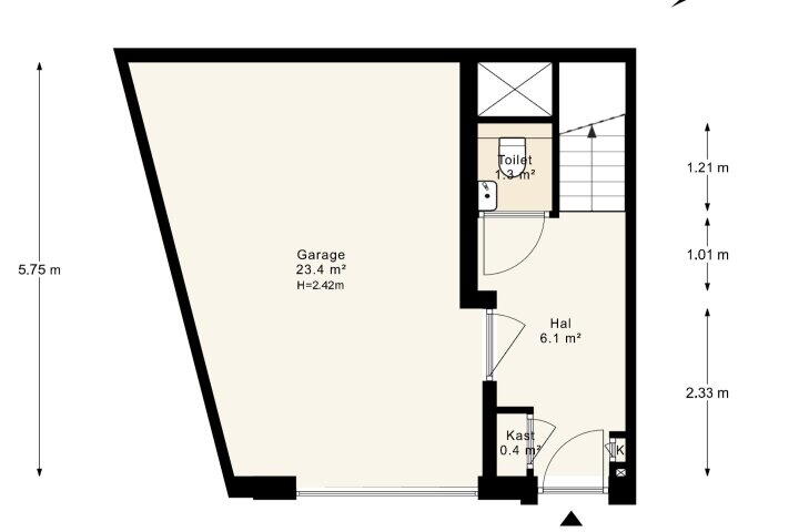 Plattegrond – Jouke Zietsmastraat 20, Amsterdam