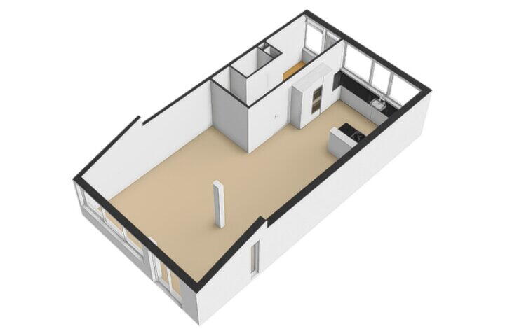 Plattegrond – Jourestraat 24, Arnhem