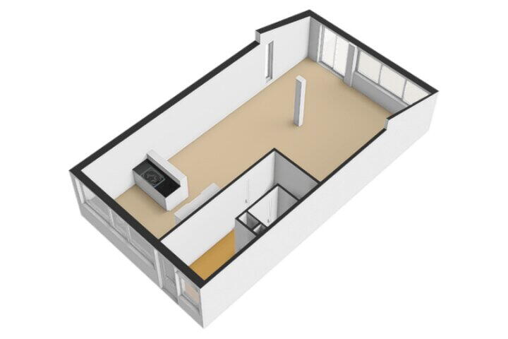 Plattegrond – Jourestraat 24, Arnhem