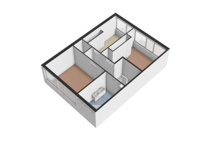 Plattegrond – Jourestraat 24, Arnhem