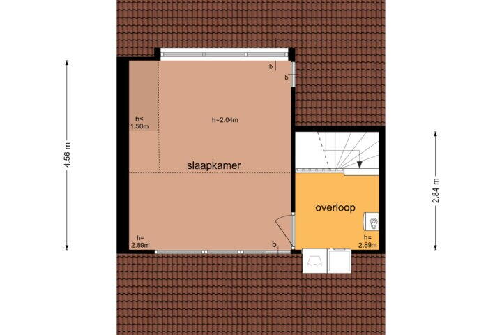 Plattegrond – Jourestraat 24, Arnhem