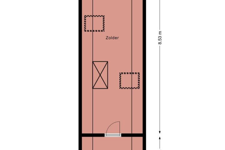 Plattegrond – Jousterweg 229, Oudehaske