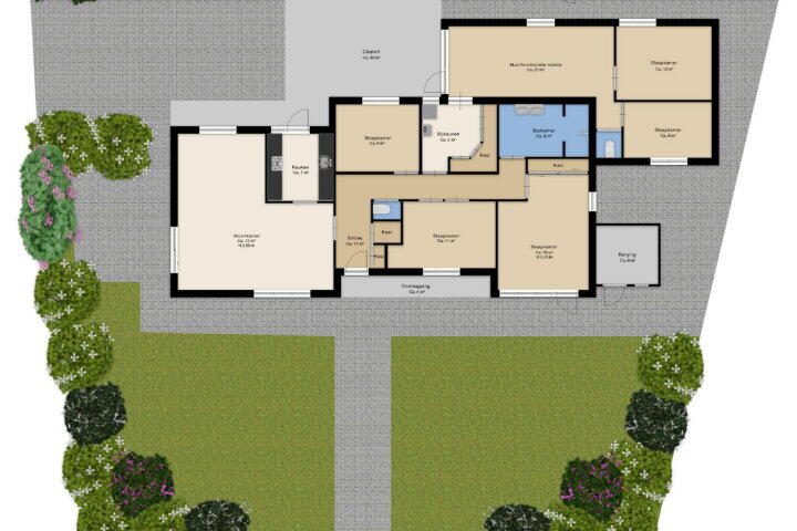 Plattegrond – Jozef Israëlsstraat 8, Hoogeveen