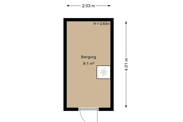 Plattegrond – J.P. Santeeweg 22 A, Nietap