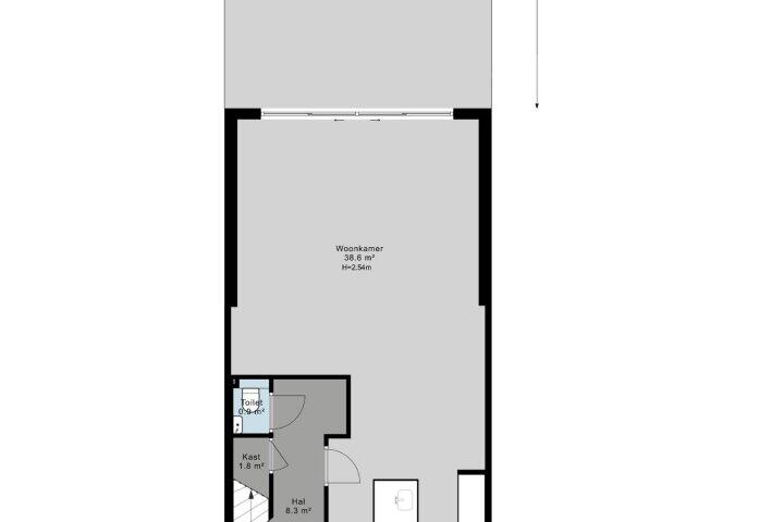 Plattegrond – Judith Leijsterweg 39, Amstelveen