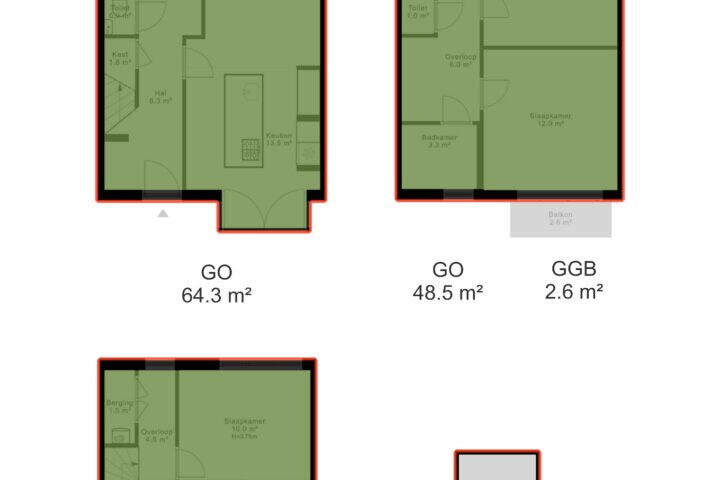 Plattegrond – Judith Leijsterweg 39, Amstelveen