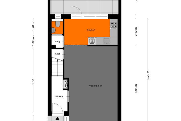 Plattegrond – Julianaplein 16, Reusel
