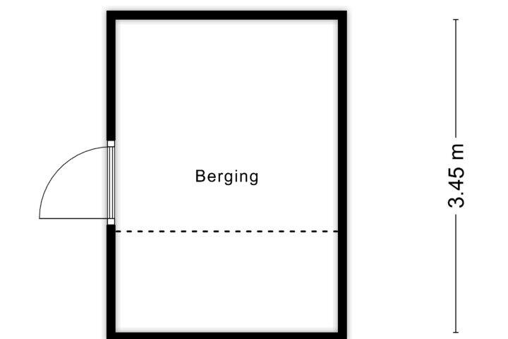 Plattegrond – Julianaplein 16, Reusel