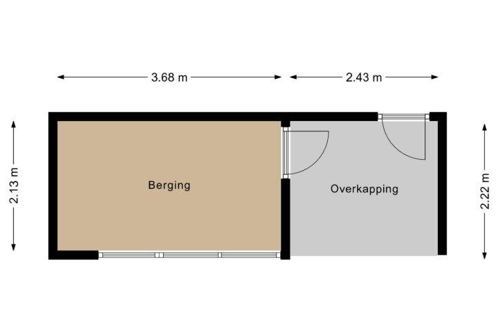 Plattegrond – J. van de Veldelaan 27, Heerhugowaard