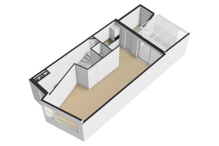 Plattegrond – J. Wagenaarstraat 17, Groningen