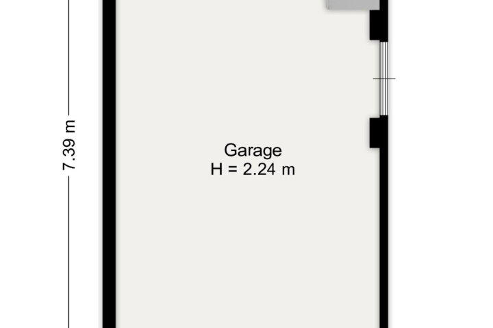Plattegrond – J.W. Racerstraat 12, Enschede