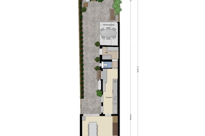 Plattegrond – Kade 58, Roosendaal