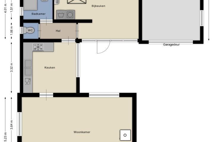 Plattegrond – Kade 6, Rucphen
