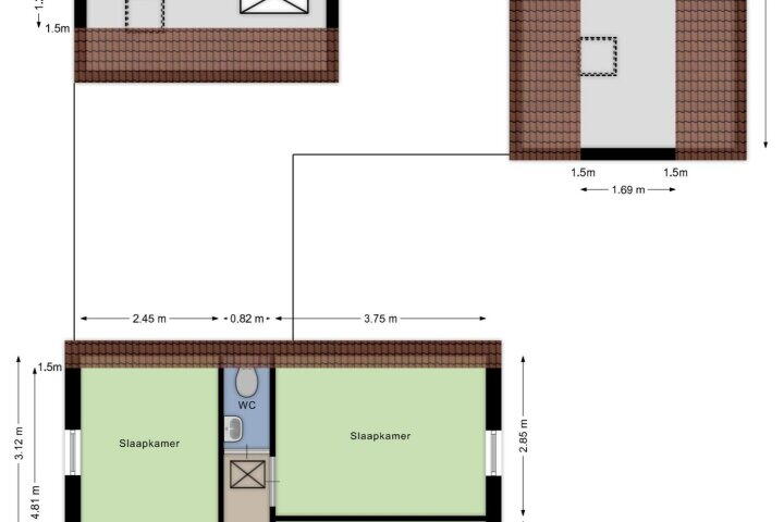 Plattegrond – Kade 6, Rucphen