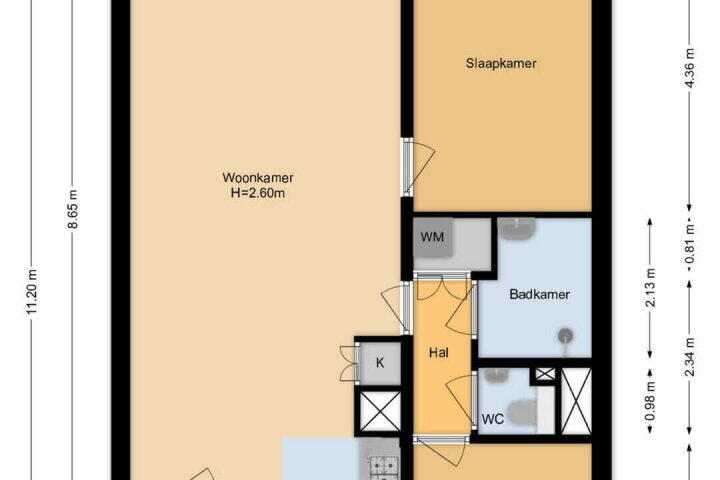 Plattegrond – Kadoelerbos 114, Zoetermeer
