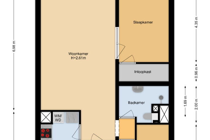 Plattegrond – Kadoelerbos 146, Zoetermeer