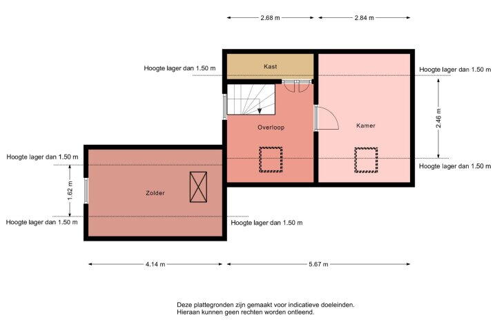 Plattegrond – Kajút 3, Joure