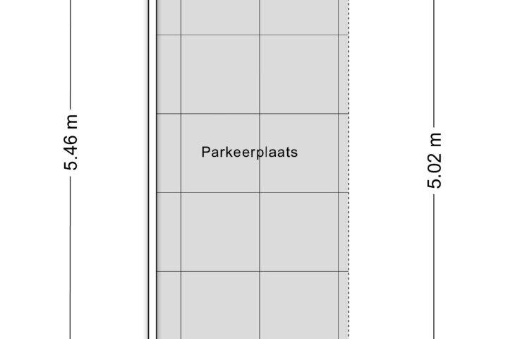 Plattegrond – Kalsdonksestraat 124 A, Roosendaal