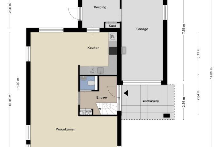 Plattegrond – Kamille 3, Gieten
