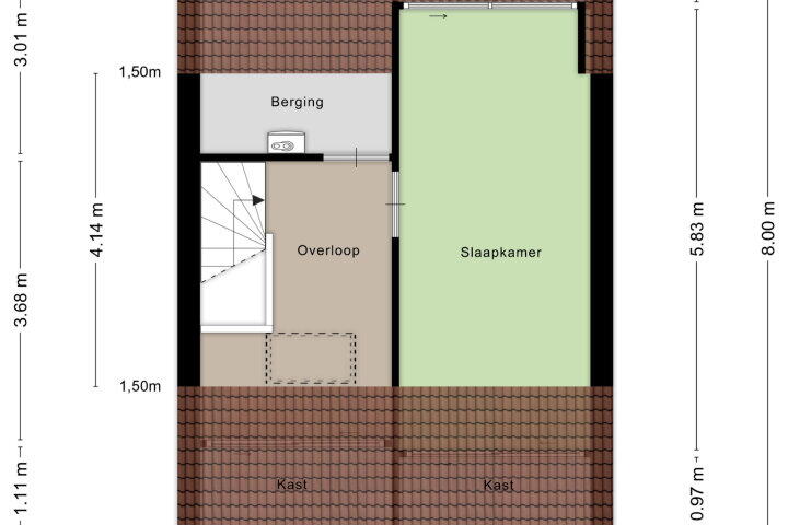 Plan – Kamilleweerd 46, Maastricht