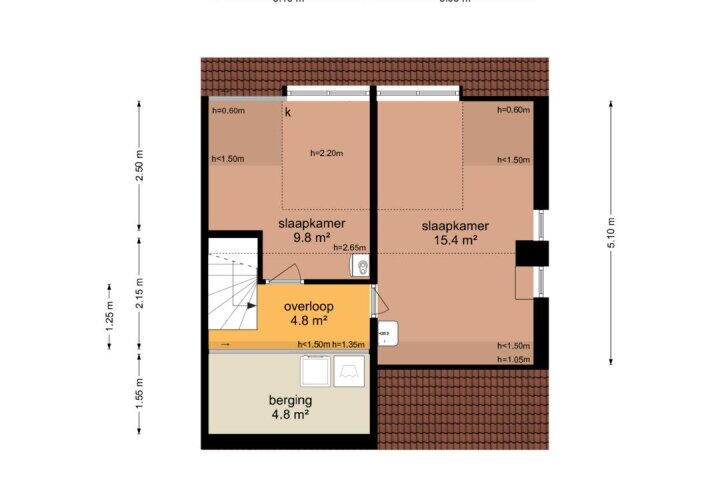 Plattegrond – Kamperfoelieweg 38, Paterswolde