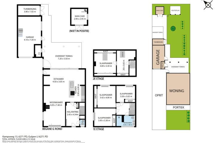 Plattegrond – Kampsweg 13, Gulpen