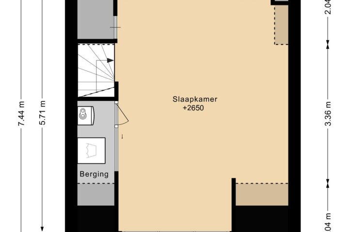 Plattegrond – Kampweg 21, Swifterbant