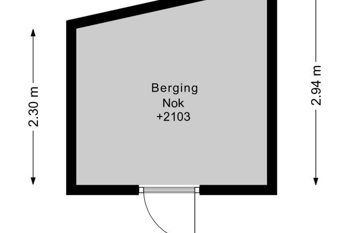 Plattegrond – Kampweg 21, Swifterbant