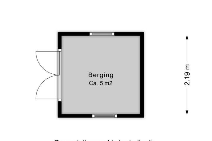 Plattegrond – Kanaalweg 72, Smilde