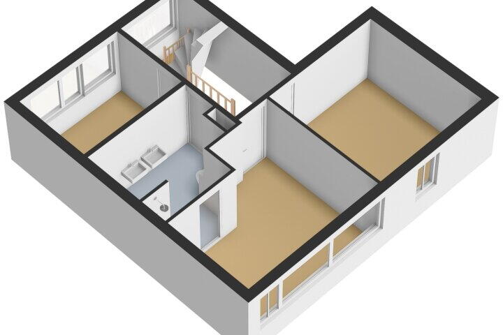Plattegrond – Kandinskystraat 23, Almere