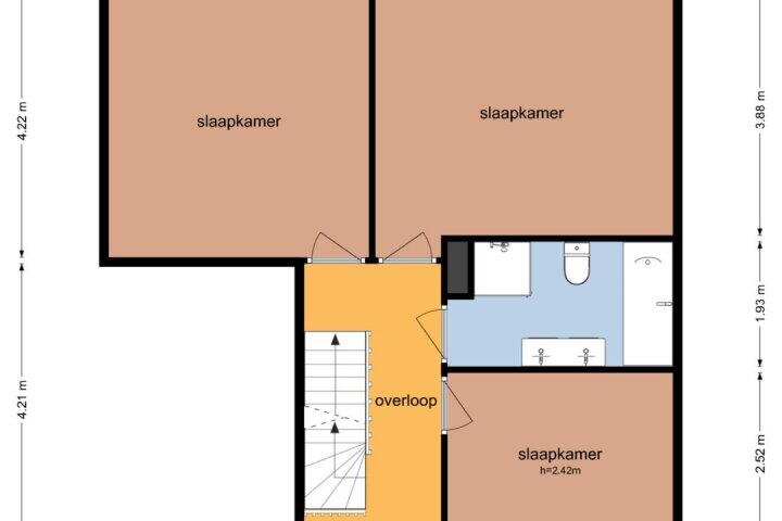Plattegrond – Kandinskystraat 56, Almere