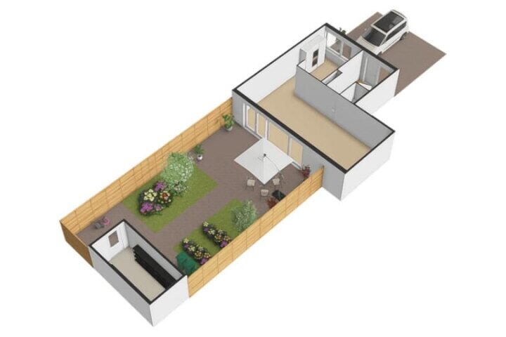 Plattegrond – Kandinskystraat 56, Almere