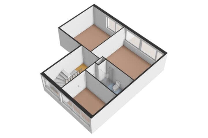 Plattegrond – Kandinskystraat 56, Almere