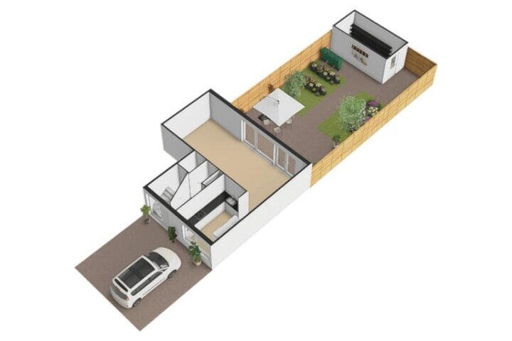 Plattegrond – Kandinskystraat 56, Almere