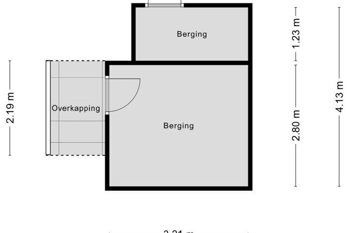 Plattegrond – Kantershof 48, Amsterdam