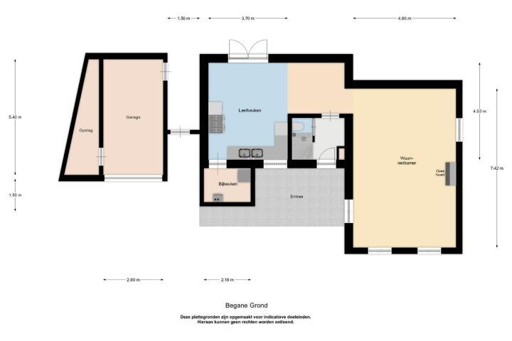 Plattegrond – Kapelkesstraat 45, Eijsden