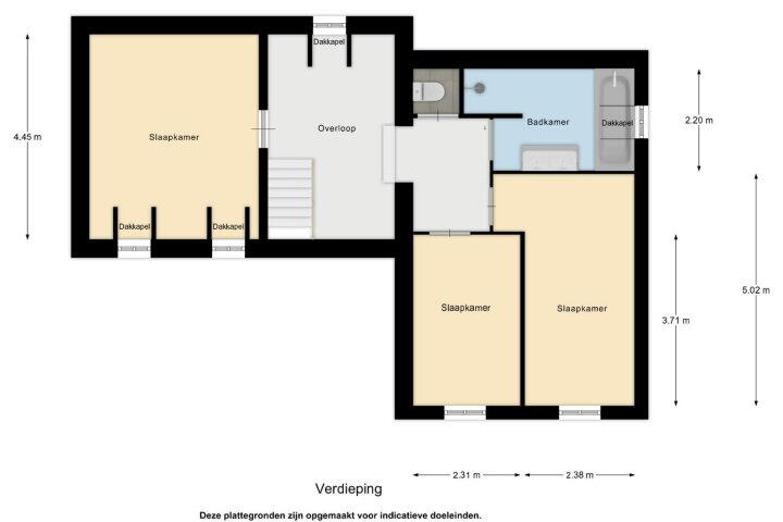 Plattegrond – Kapelkesstraat 45, Eijsden