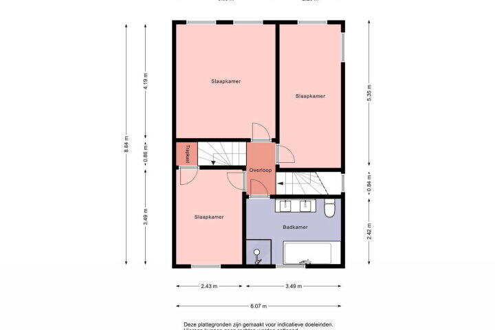 Plattegrond – Kapitein 1, Heerenveen